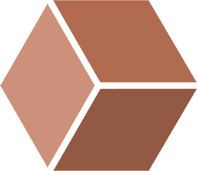 icon cube brown